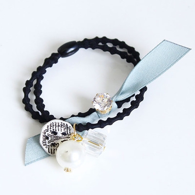 Ластици за коса с топчета-15 модела