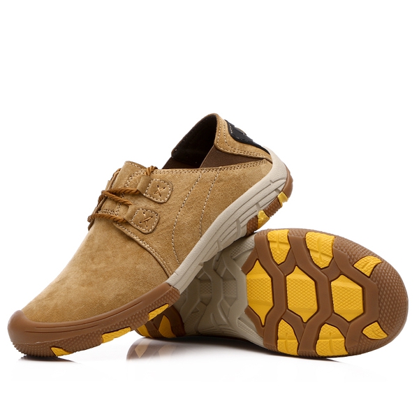 Спортни туристически обувки за мъже - кафяви и сиви модели