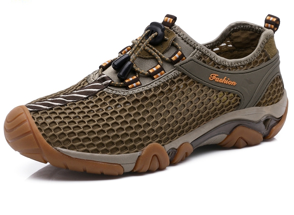 Мъжки летни дишащи обувки с ветропропусклива мрежа - 3 модела подходящи за ежедневие, туризъм и планина