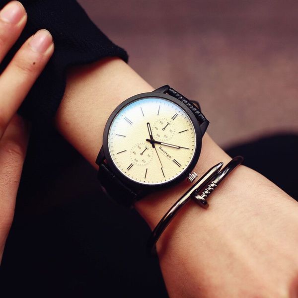 Αντρικά ρολόγια  Quartz με αναλογική οθόνη 3 χρώματα