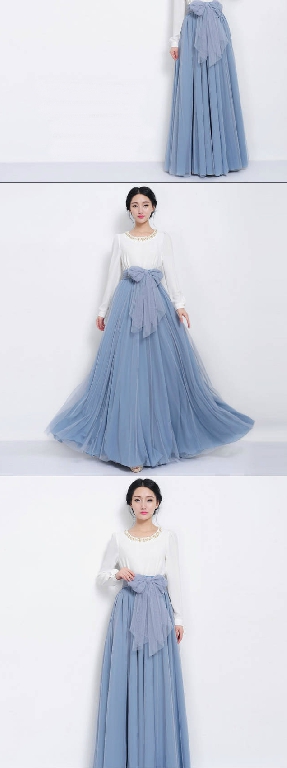 Κυρίες μεγάλη φούστα για κάθε περίσταση σε διάφορα χρώματα τούλι ύφασμα