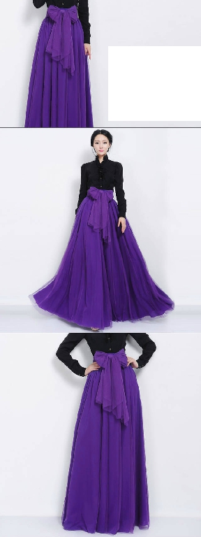 Κυρίες μεγάλη φούστα για κάθε περίσταση σε διάφορα χρώματα τούλι ύφασμα