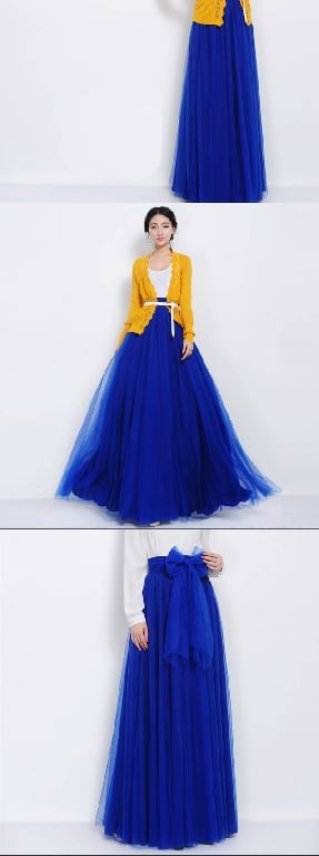 Κυρίες μεγάλη φούστα για κάθε περίσταση σε διάφορα χρώματα τούλι ύφασμα