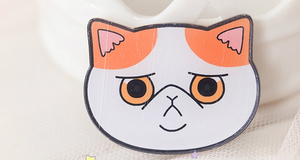 Щипки за коса в 4 модела-котета