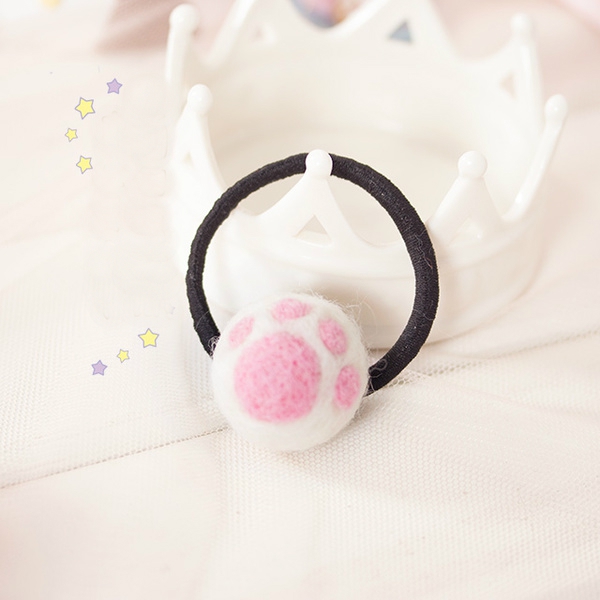 Λαστιχάκια για τα μαλλιά σε 7 μοντέλα - λαγουδάκι πόδι και άλλα