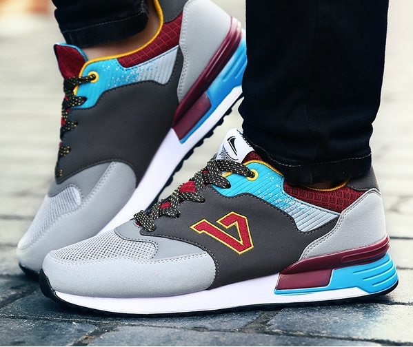 Мъжки спортни обувки - 4 модела в топ цветове - подходящи за ежедневие, лек спорт и бягане