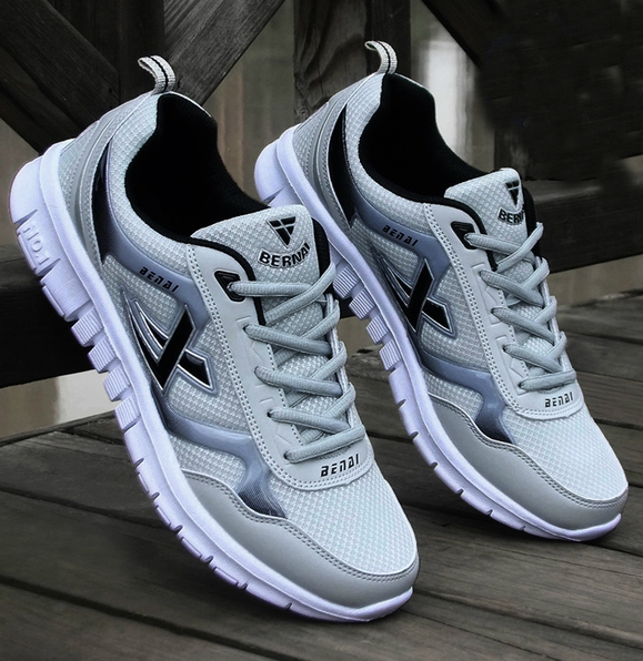 Мъжки спортни обувки - лепени за бягане и ежедневие - 3 модела 