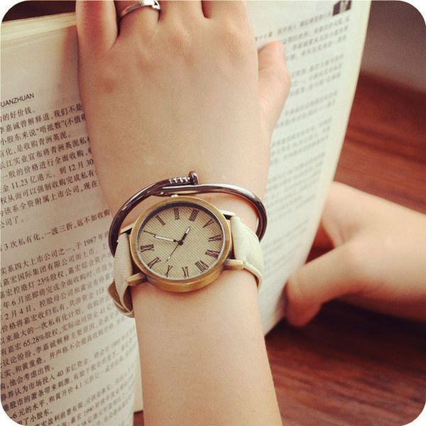 Γυναικεία  Quartz ρολόγια 8 χρώματα