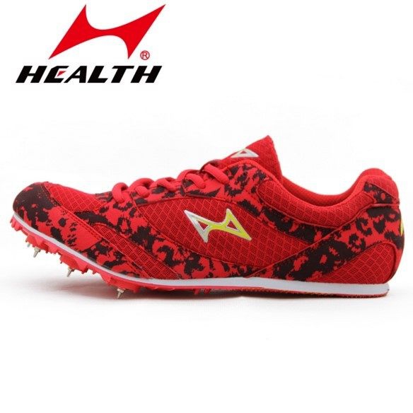 Дамски обувки за спорт, спринт и бягане с шипове на подметката - оранжеви, сини, червени, зелени, розови - топ Runnway