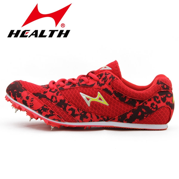 Дамски обувки за спорт, спринт и бягане с шипове на подметката - оранжеви, сини, червени, зелени, розови - топ Runnway