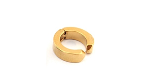 Ανδρικά σκουλαρίκια 1 τεμ. σε χρυσό, ασήμι και μαύρο χρώμα-11 μοντέλα σε διαφορετικά μεγέθη