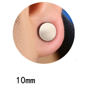 Мъжки обеци 1 бр. в златист,сребрист и черен цвят-11 модела в различни размери