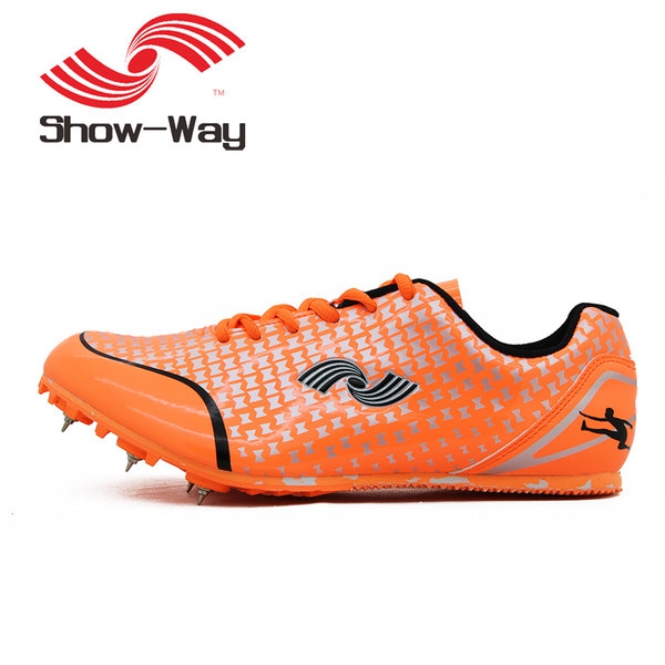 Мъжки спортни обувки с шипове на подметката - професионални на къси и дълги растояния - за бягане и маратон