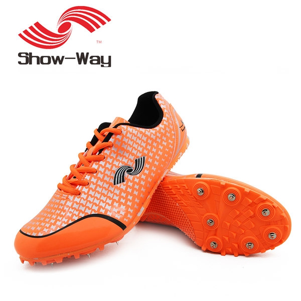 Мъжки спортни обувки с шипове на подметката - професионални на къси и дълги растояния - за бягане и маратон