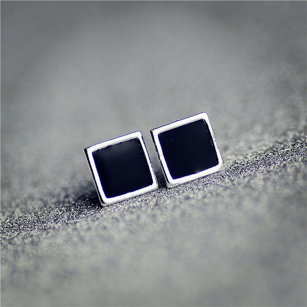 Ασημένια ανδρικά σκουλαρίκια - 18 μοντέλα