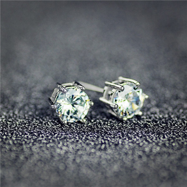 Ασημένια ανδρικά σκουλαρίκια - 18 μοντέλα