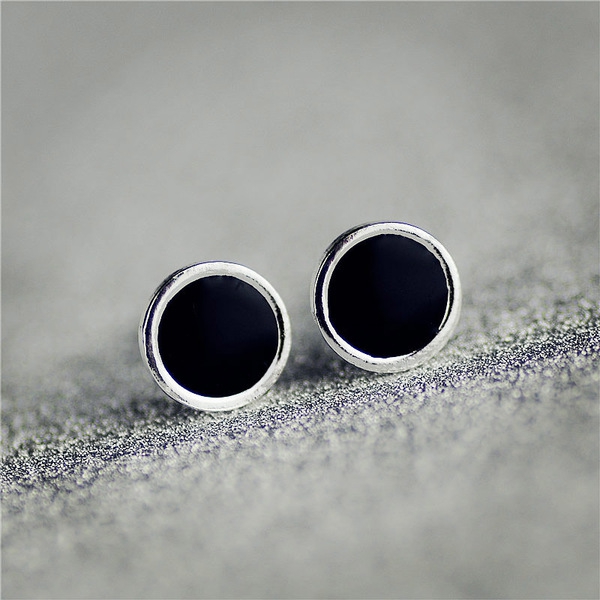 Ασημένια ανδρικά σκουλαρίκια - 18 μοντέλα