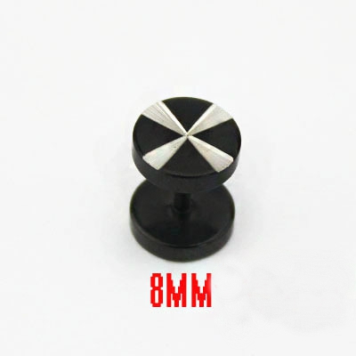 Мъжки обеци в различни модели - 8 мм и 10 мм