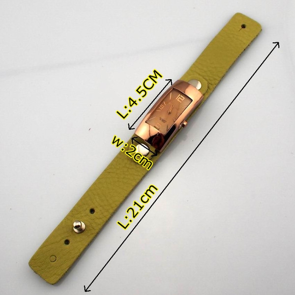 Γυναικείο ρολόι με πράσινο λουρί