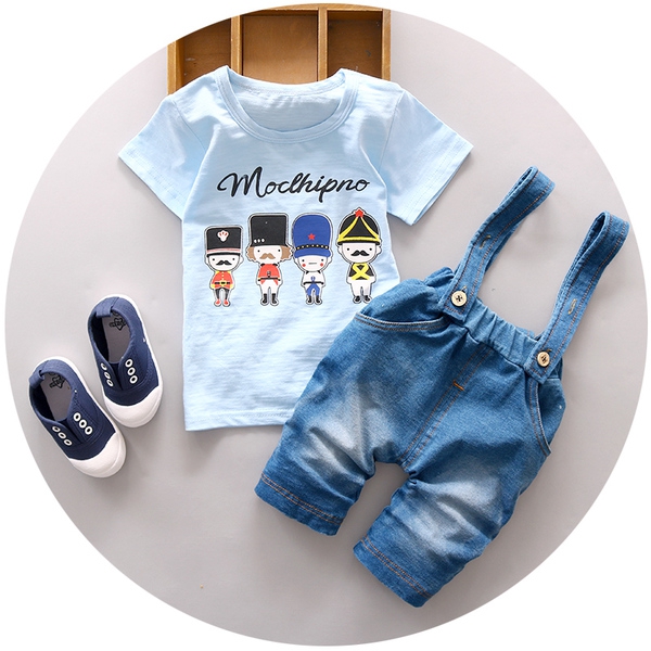 Παιδικά σετ για αγόρια με διαφορετικές εκτυπώσεις και χρωματικούς συνδυασμούς - 19 μοντέλα.