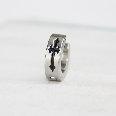 Ανδρικά σκουλαρίκια σε χρυσό, ασήμι και μαύρο χρώμα-14 σχέδια