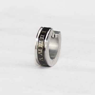 Ανδρικά σκουλαρίκια σε χρυσό, ασήμι και μαύρο χρώμα-14 σχέδια