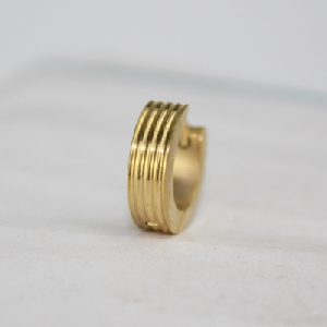 Ανδρικά σκουλαρίκια σε χρυσό, ασήμι και μαύρο χρώμα-14 σχέδια