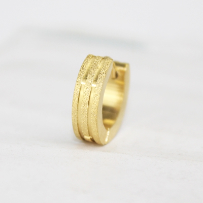 Ανδρικά σκουλαρίκια σε χρυσό, ασήμι και μαύρο χρώμα-14 σχέδια