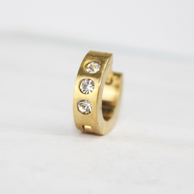 Ανδρικά σκουλαρίκια σε χρυσό, ασήμι και μαύρο χρώμα-14 σχέδια