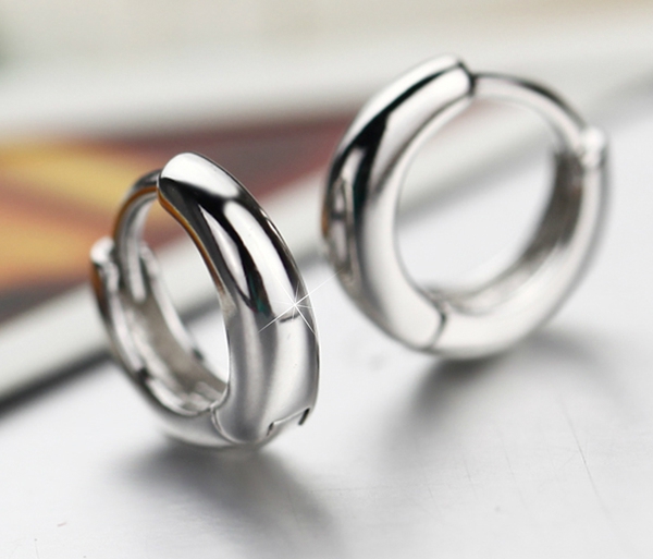 Γυναικέια ασημένια σκουλαρίκια-1 μοτίβο