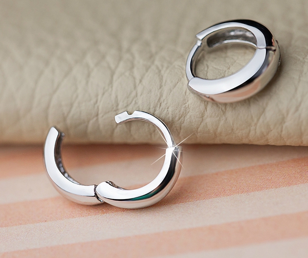 Γυναικέια ασημένια σκουλαρίκια-1 μοτίβο