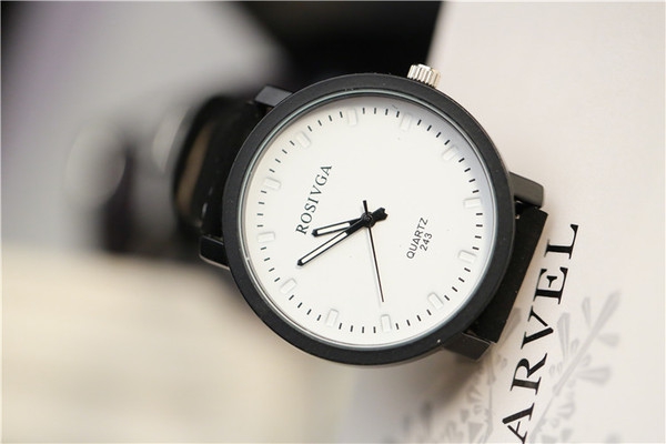 Ανδρικά ρολόγια σε μαύρο και καφέ χρώμα 