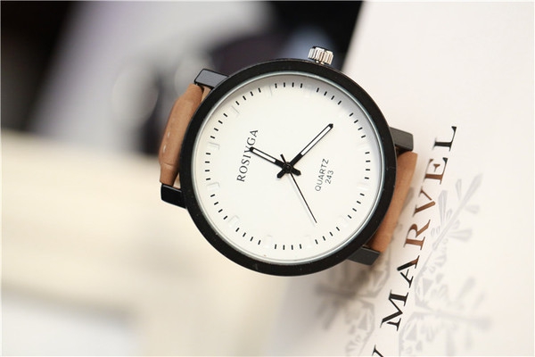 Ανδρικά ρολόγια σε μαύρο και καφέ χρώμα 