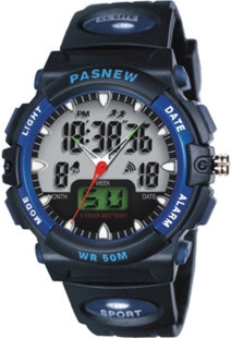 Ανδρικό αθλητικό ρολόι με διπλή οθόνη 6 χρωμάτων