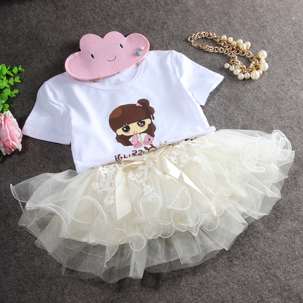 Детски Туту полички с бродерия в четири цвята.