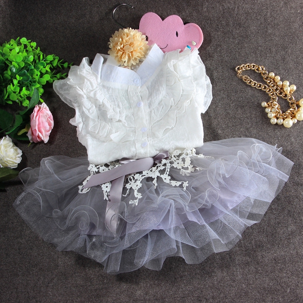 Детски Туту полички с бродерия в четири цвята.