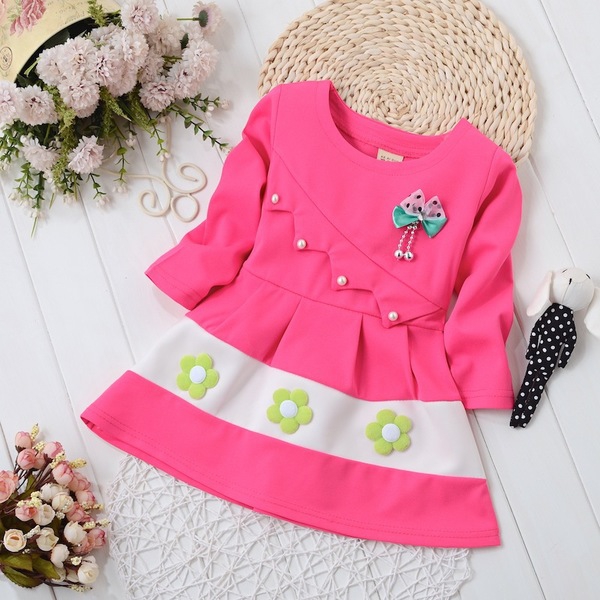 Φορέματα παιδικά, βραχυπρόθεσμα και μακρύ μανίκι