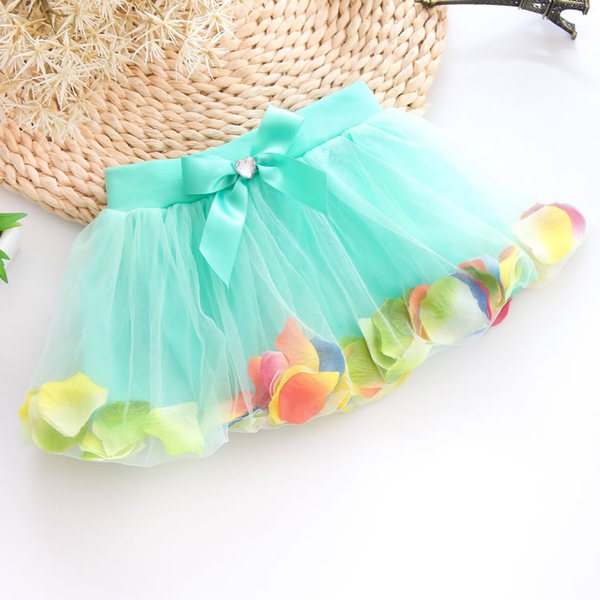 Σιφόν φούστα floral τέσσερα χρώματα.