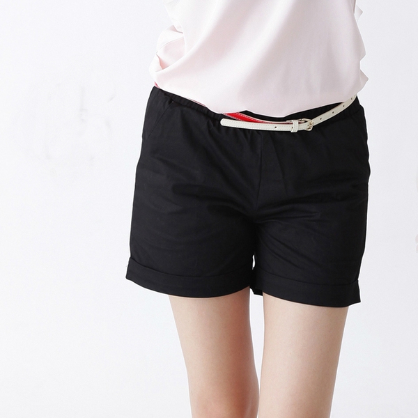 Дамски къси еластични панталонни