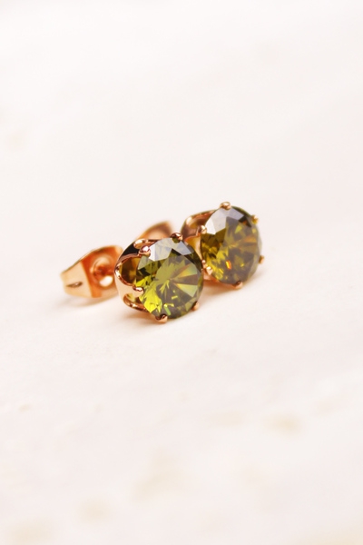 Πολύχρωμα γυναικεία σκουλαρίκια με 4 μοντέλα crystal