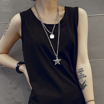 Γυναικεία περιδέραια - 24 σχέδια με διαφορετικές αλυσίδες και μενταγιόν.