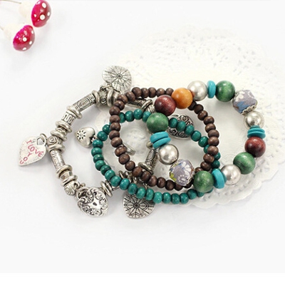 Γυναικείο βραχιόλι - σετ 4 τεμαχίων