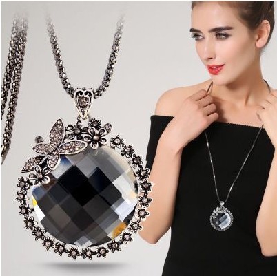 Γυναικεία περιδέραια με διάφορα όμορφα μενταγιόν-17 μοντέλα.