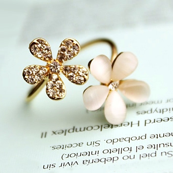 Γυναικεία Δαχτυλίδια  - λουλούδι - 5,6 cm