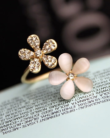 Γυναικεία Δαχτυλίδια  - λουλούδι - 5,6 cm