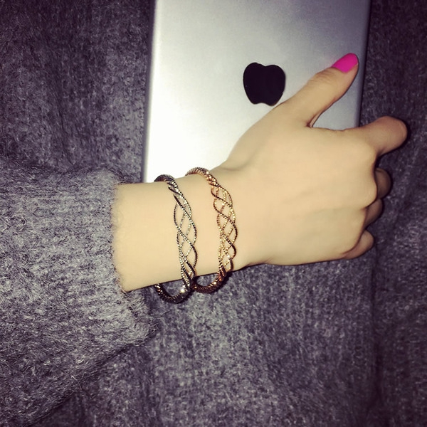 Дамски гривни златист и сребрист цвят