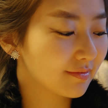 Γυναικεία σκουλαρίκια χιωνονιφάδες 