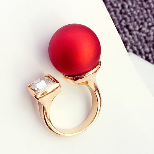 Дамски пръстени в черен,сив,зелен,син и лилав цвят 