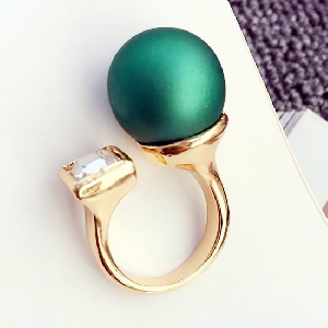 Дамски пръстени в черен,сив,зелен,син и лилав цвят 