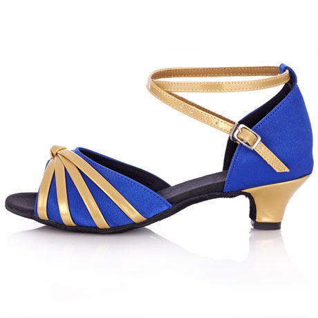 Обувки за модерни танци за жени и момичета- Самба - топ модели и комбинации в червен, син, леопардов цвят 